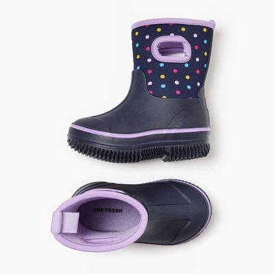 Toddler Girls' Neoprene Rain Boots