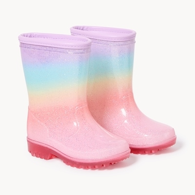 Bottes de pluie imprimées pour petites filles - Assorties