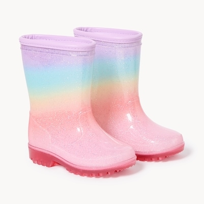 Bottes de pluie imprimées pour petites filles - Assorties