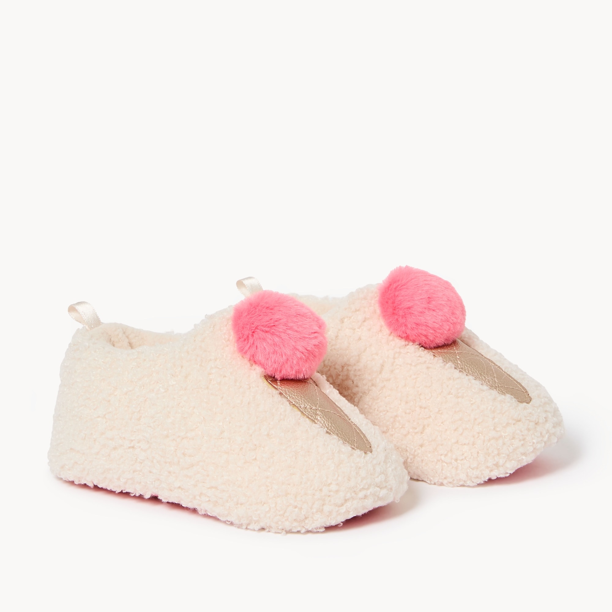Pantoufles crème glacée pour petites filles