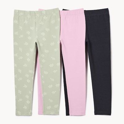 Toddler Girls' 3-Pack Legging - Open Violet