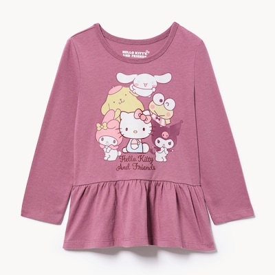 Joe Fresh Toddler Girls' Hello Kitty® & Friends Peplum Top 1 ea, $16.00/1ea