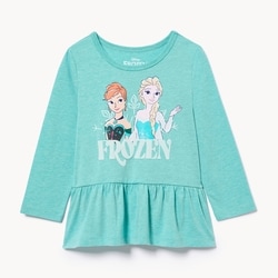 Joe Fresh Toddler Girls' Disney Frozen Peplum Top 1 ea, $16.00/1ea