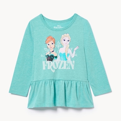 Haut à basque Reine des Neiges de Disney - Bleu-Vert