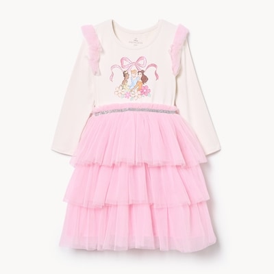Toddler Girls' Disney Princesses Tutu Dress - Bright White
