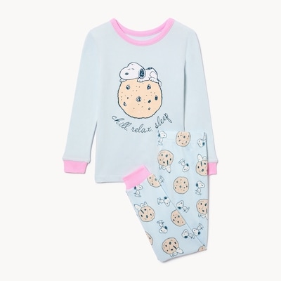 Joe Fresh Toddler Girls' Peanuts Snoopy Sleep Set 1 ea, $22.00/1ea