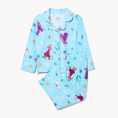 Joe Fresh Toddler Girls' Disney Frozen Sleep Set 1 ea, $22.00/1ea