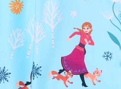 Pyjama Reine des neiges Disney pour petites filles