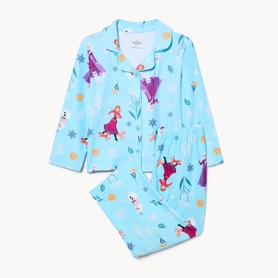 Toddler Girls' Disney Frozen Sleep Set - Blue