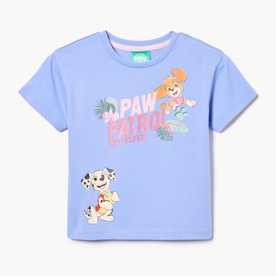T-shirt Pat’ Patrouille pour petites filles - Bleu Pâle