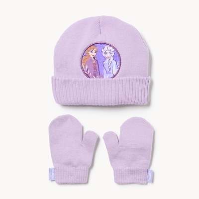 Joe Fresh Toddler Girls' Disney Frozen Toque and Mittens Set 1 ea, $24.00/1ea