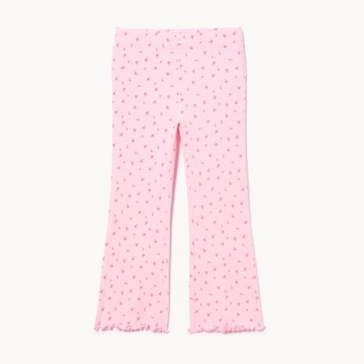 Toddler Girls' Printed Flare Legging - Pale Pink