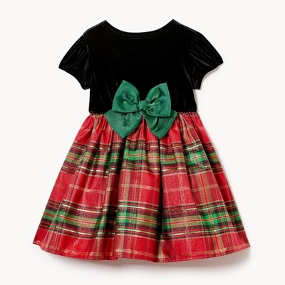 Robe à carreaux Blueberi Boulevard pour fille
