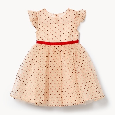 Blueberi Boulevard Toddler Girls' Blueberi Boulevard Polka Dot Dress 1 ea, $39.99/1ea