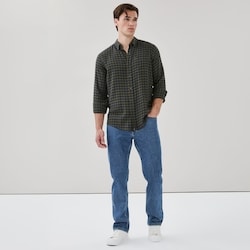 Joe Fresh Chemise boutonnée en flanelle pour hommes 1 ea, 35,00 $/1ch