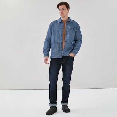 Men's Denim Jacket - Medium Wash