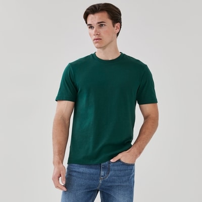 Men's Organic Cotton Crewneck T-Shirt - Dark Teal