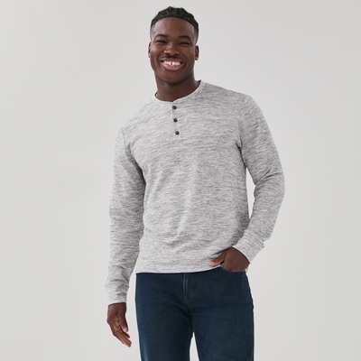 Joe Fresh Men's Henley Long Sleeve Top 1 ea, $29.00/1ea