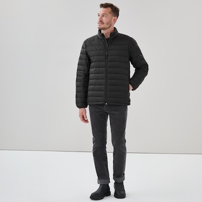 Veste matelassée pour hommes - Noir