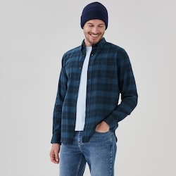 Joe Fresh Chemise boutonnée en flanelle pour hommes 1 ea, 35,00 $/1ch