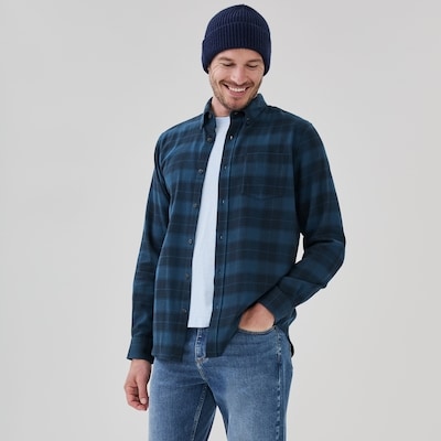 Joe Fresh Men's Flannel Button-Down Shirt 1 ea, $35.00/1ea