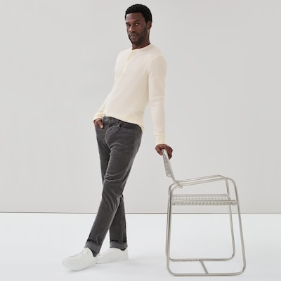 Men's Flex Corduroy Pant - Ash Grey