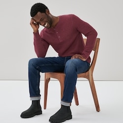 Joe Fresh Men's Henley Long Sleeve Top 1 ea, $29.00/1ea