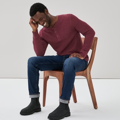 Joe Fresh Haut à manches longues à col boutonné pour hommes 1 ea, 29,00 $/1ch
