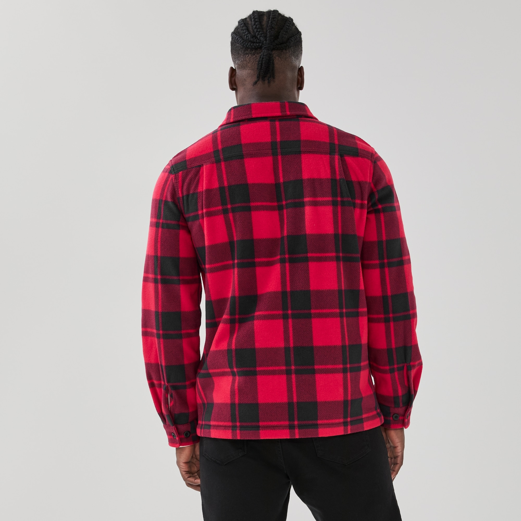 Men's Active Microfleece Overshirt