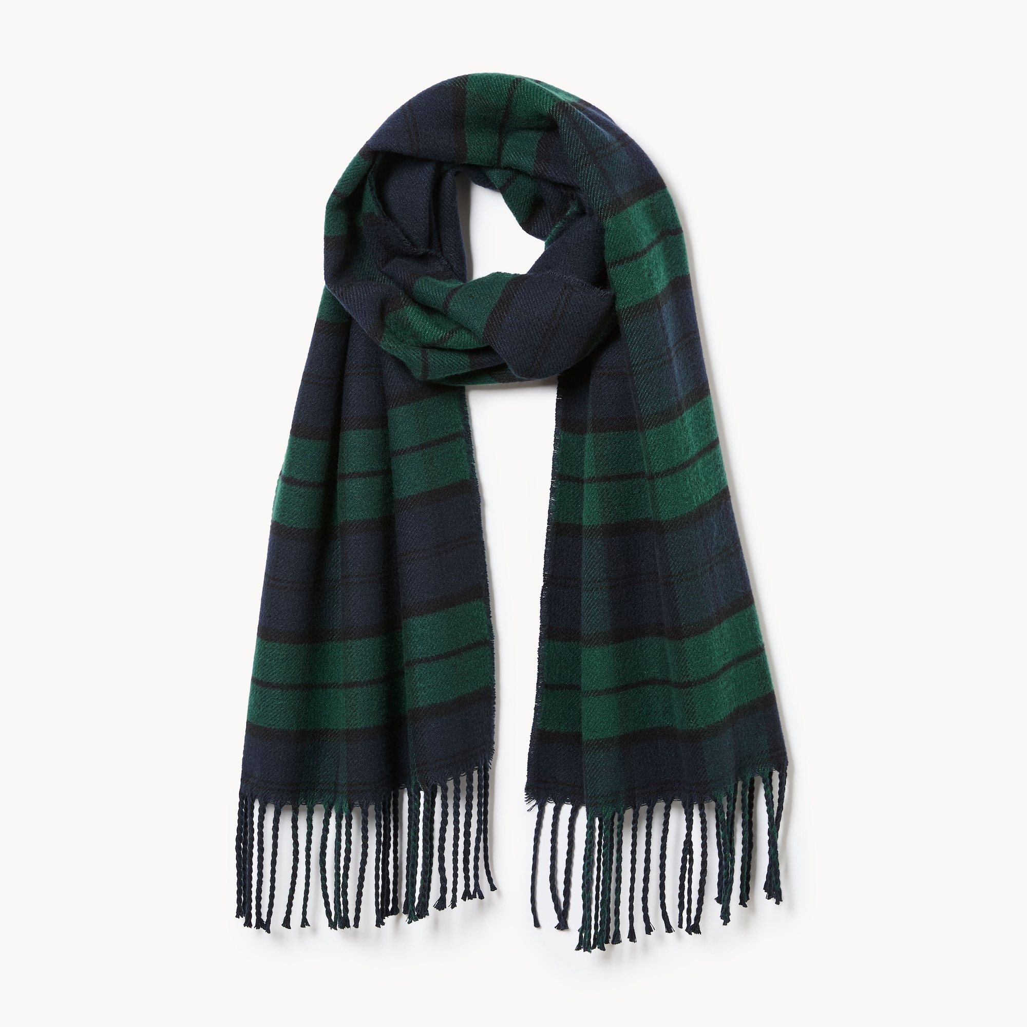 Men's Plaid Scarf