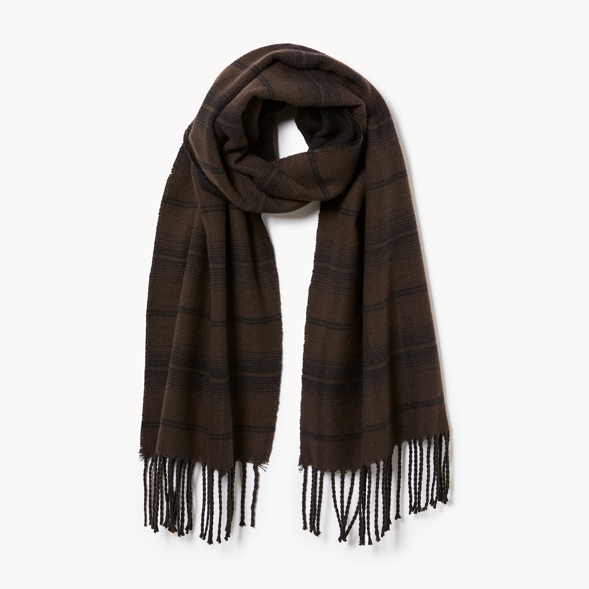 Men's Plaid Scarf