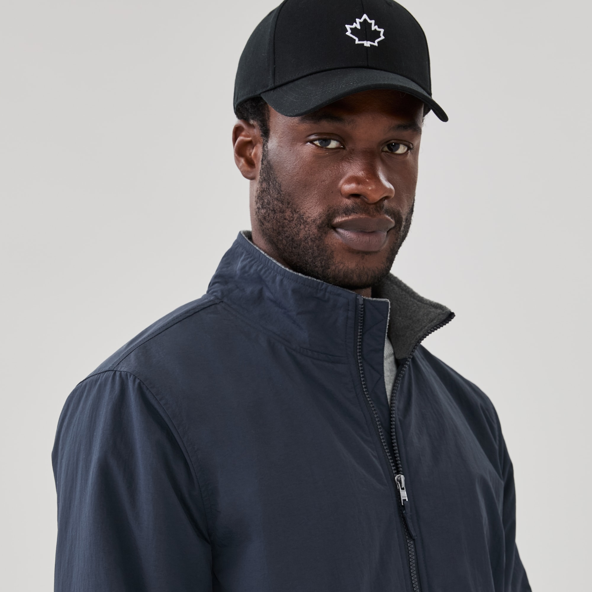 Men's Fleece Lined Zip-Up Jacket