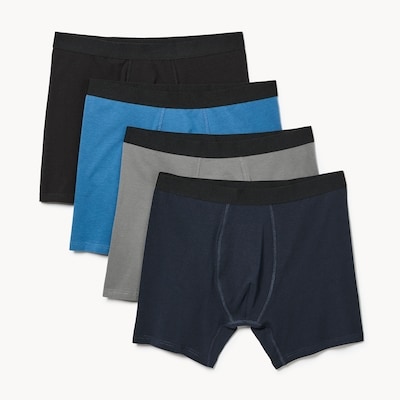 Men's 4-Pack Boxer Brief - Black