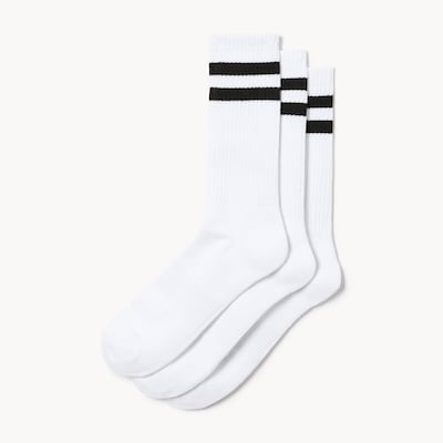Joe Fresh Ens. de 3 paires de chaussettes tube pour hommes 1 ea, 12,00 $/1ch