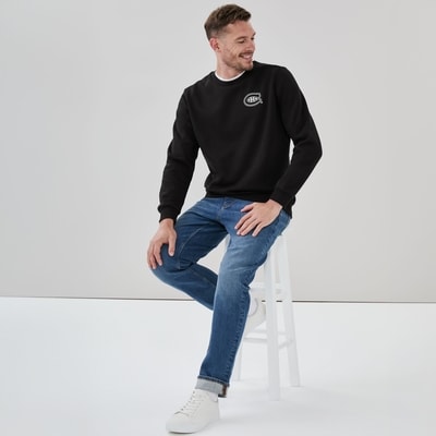 Chandail molleton LNH Canadiens Montréal, hommes - Noir