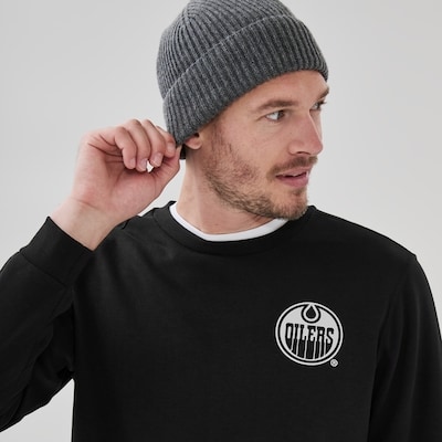 Men's NHL Edmonton Oilers Sweatshirt - Black