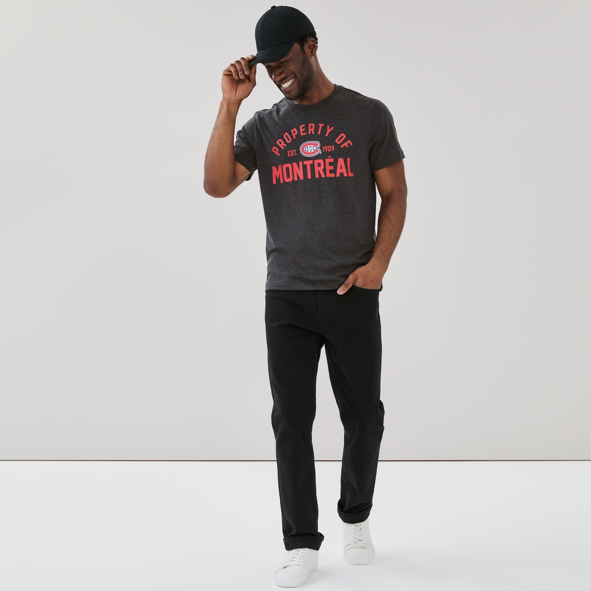 T-shirt LNH Canadiens de Montréal pour hommes