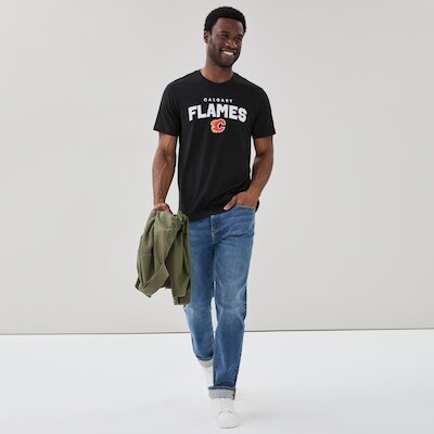 Joe Fresh T-shirt LNH Flames de Calgary pour hommes 1 ea, 30,00 $/1ch