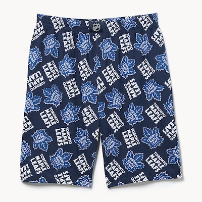 Men's NHL Toronto Maple Leafs Sleep Short - Navy