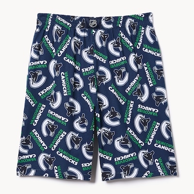 Joe Fresh Short de nuit LNH Canucks de Vancouver pour hommes 1 ea, 25,00 $/1ch