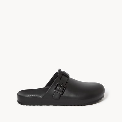Men's Slip-On Rain Clogs - Black