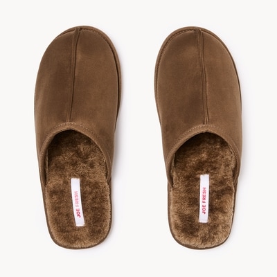 Pantoufles mules en similifourrure pour hommes