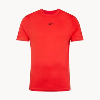 Men's Reebok Athletic T-Shirt - Bright Red