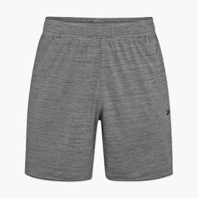 Short d’entraînement Reebok pour hommes - Mélange De Gris