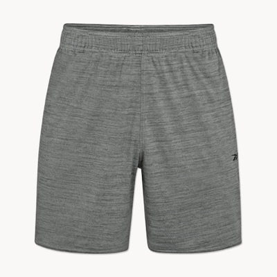 Short d’entraînement Reebok pour hommes - Mélange De Gris