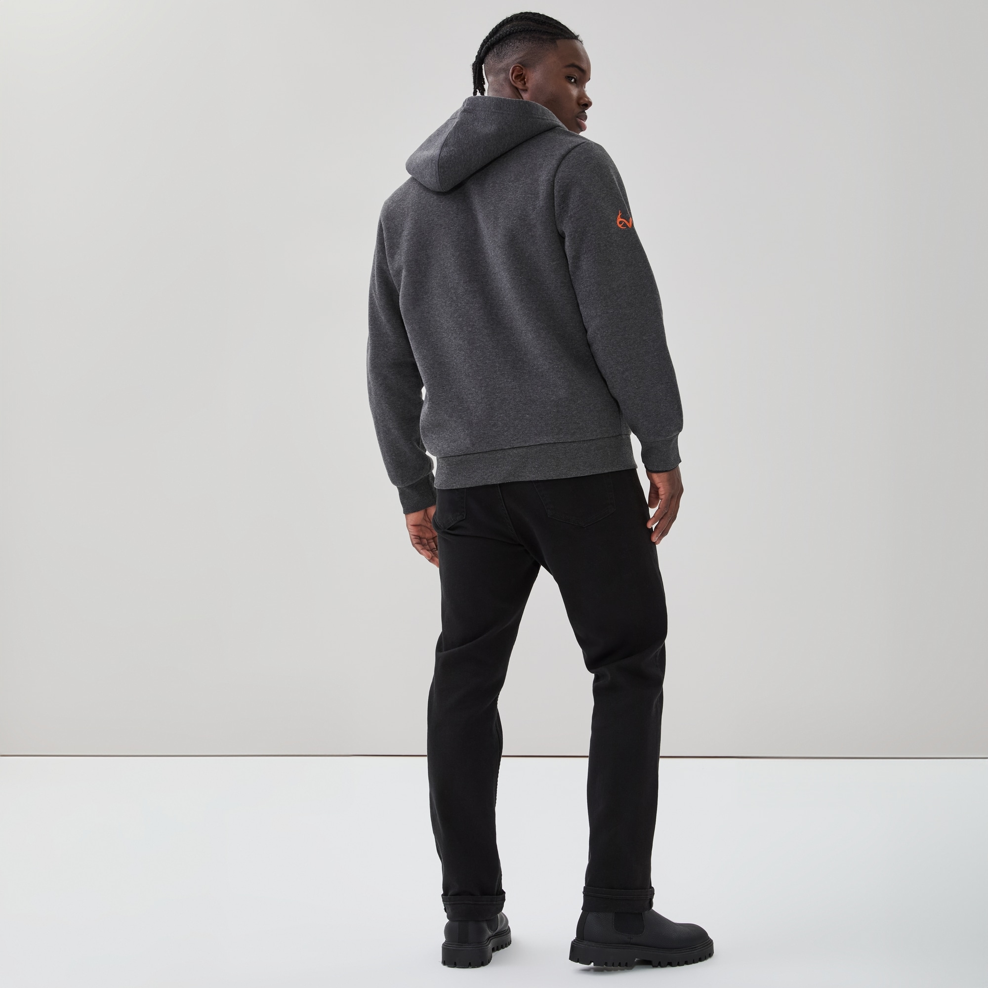 Haut à capuchon fermeture éclair Realtree, hommes