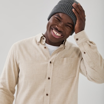 Joe Fresh Men's Flannel Button-Down Shirt 1 ea, $35.00/1ea