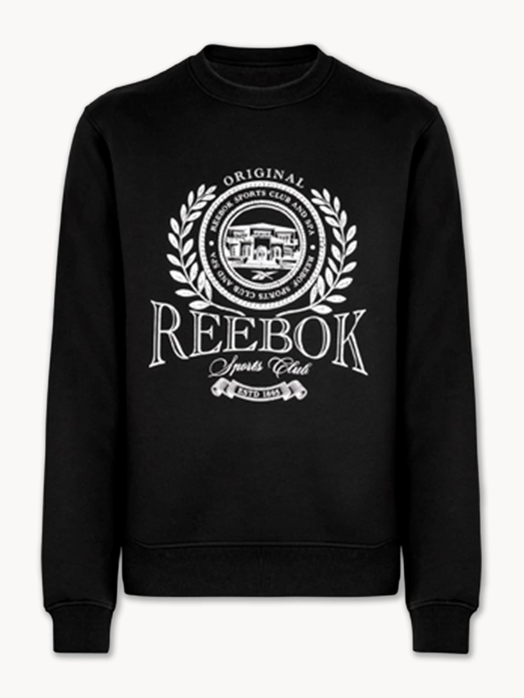 Chandail ras du cou en molleton Reebok pour hommes