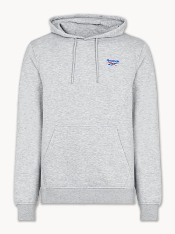 Chandail à capuchon en molleton Reebok pour hommes - Mélange De Gris Pâle