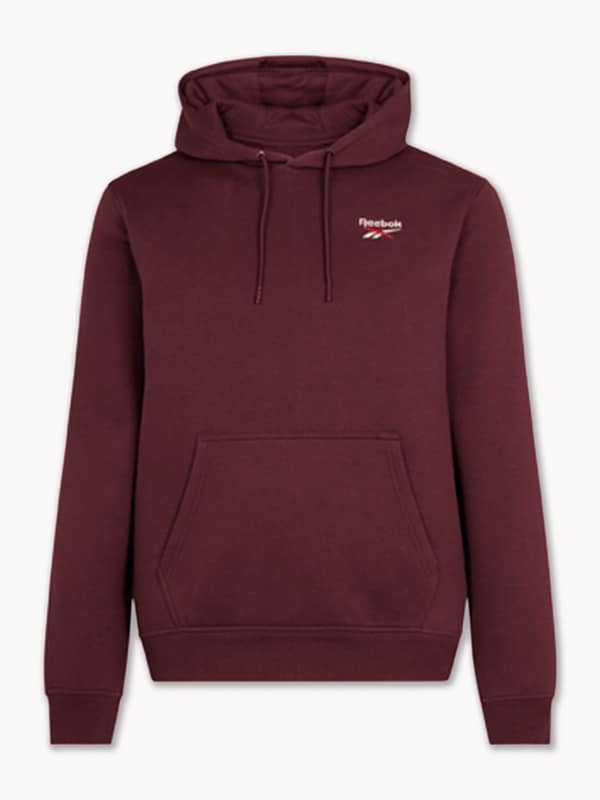 Chandail à capuchon en molleton Reebok pour hommes - Rouge